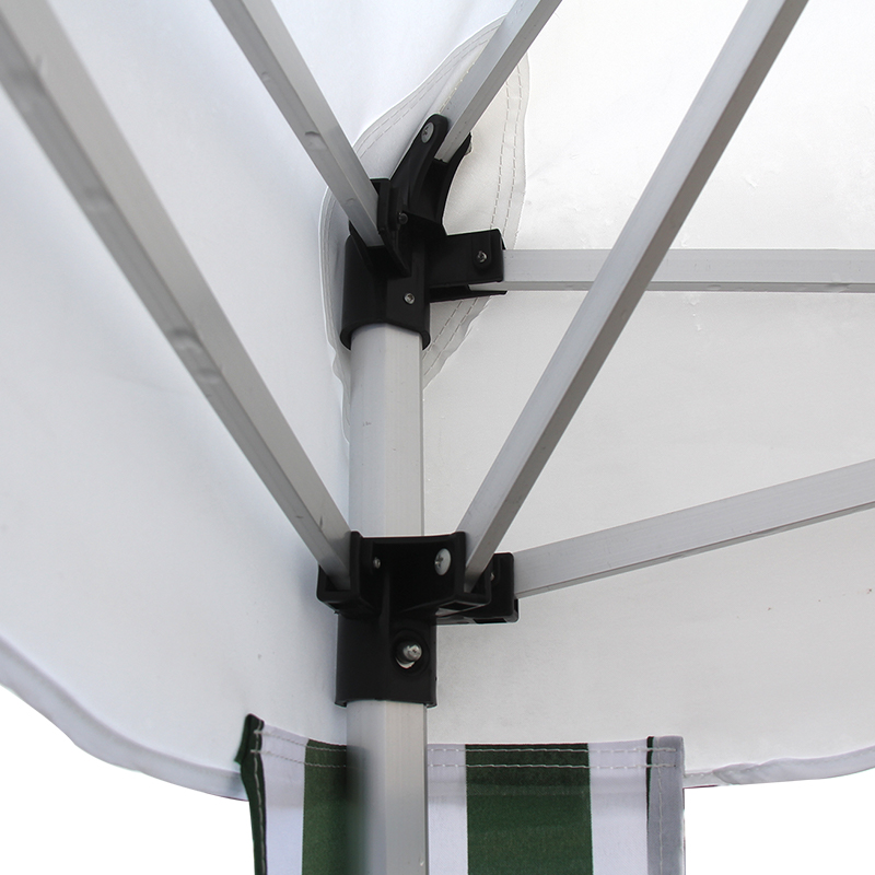 A05-ferro frame nigrum pulveris coating 140g polyester velit folding canopy gazebo