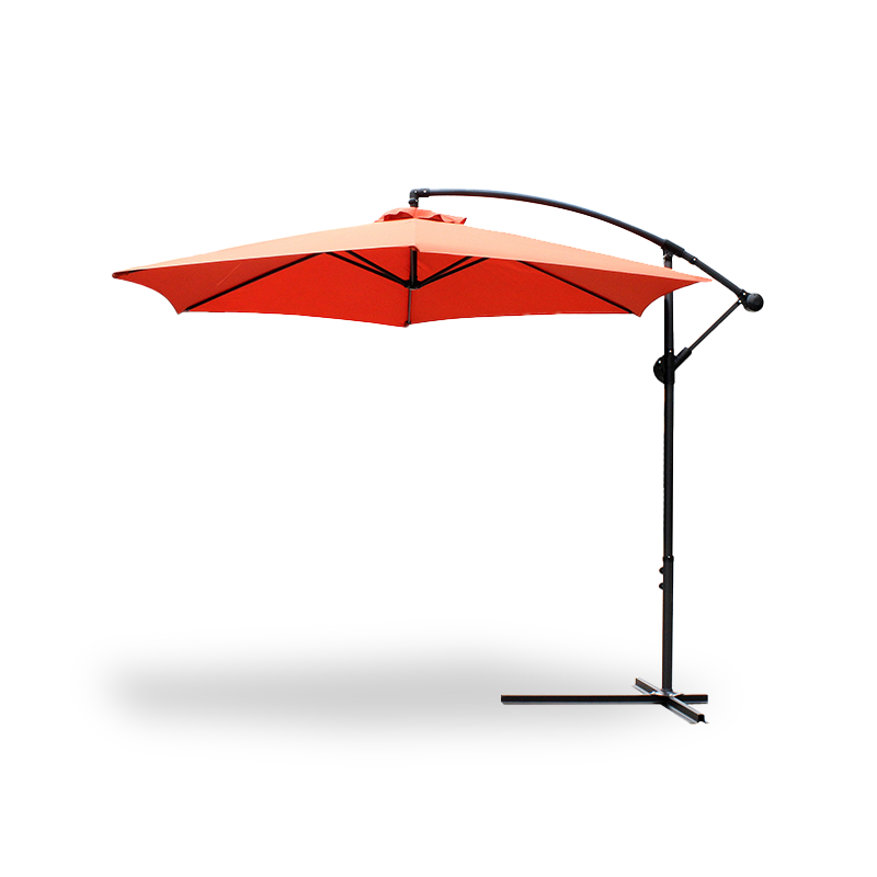 Pap Tentorium umbrella Patio sol umbra Offset Outdoor Market W / Cross Base